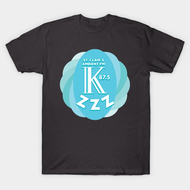 KZZZ 87.5 St. Clair's Ambient FM T-Shirt by TheKingfish